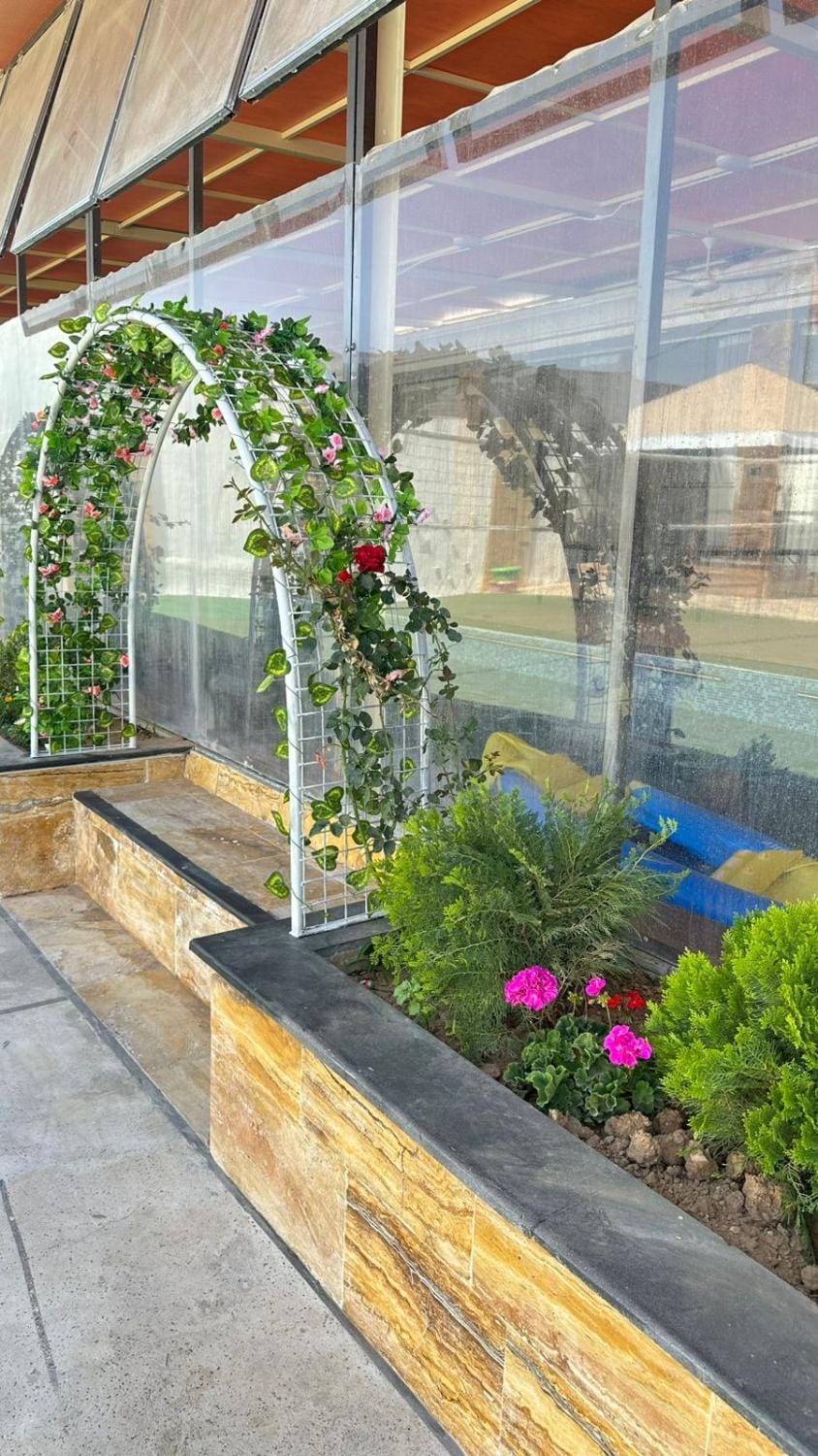 Spring, Day, Garden, Garden view