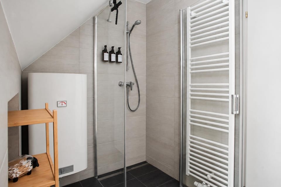 Shower, Bathroom, hair dryier