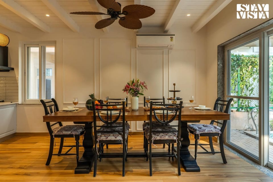 StayVista's Casa Aura - Siolim - 4BHK Villa with Gym & Private Pool Villa in Goa, India