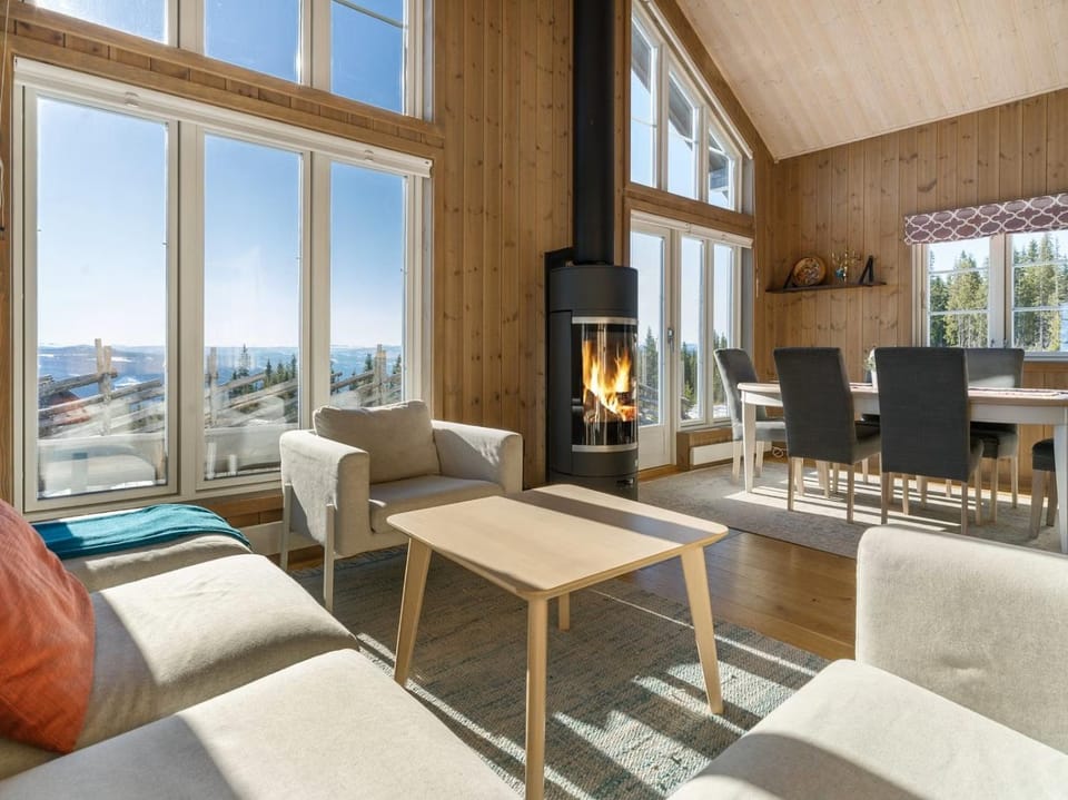 Natural landscape, Living room, Seating area, Dining area