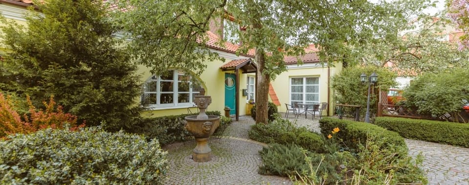 Property building, Garden, Garden view