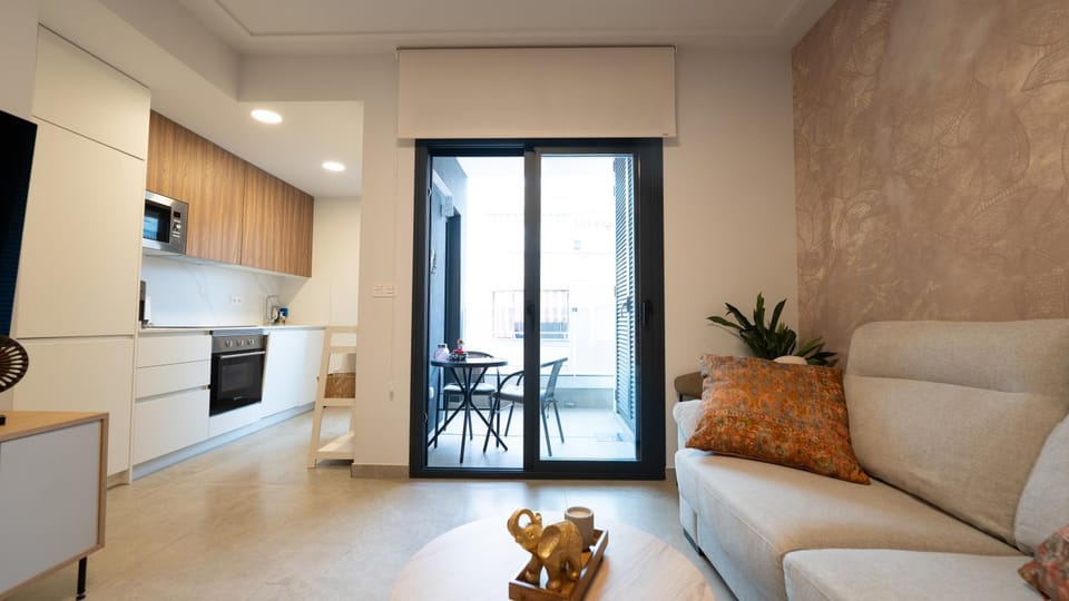 Balcony/Terrace, Living room, Seating area, kitchen