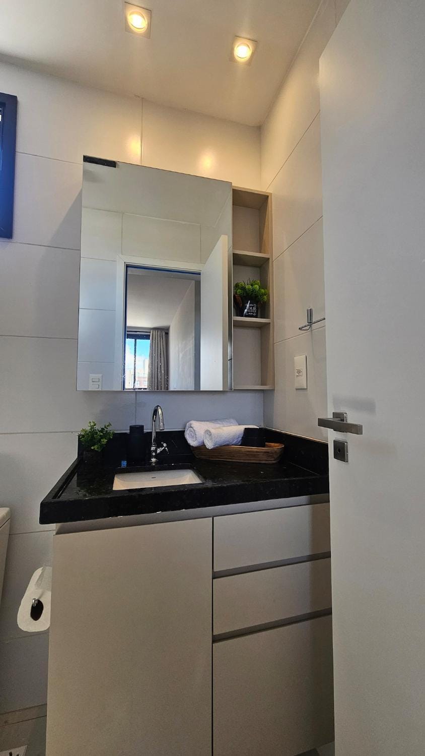 2 bedroom apartment with balcony 200 meters from the beach Apartment in Cabedelo