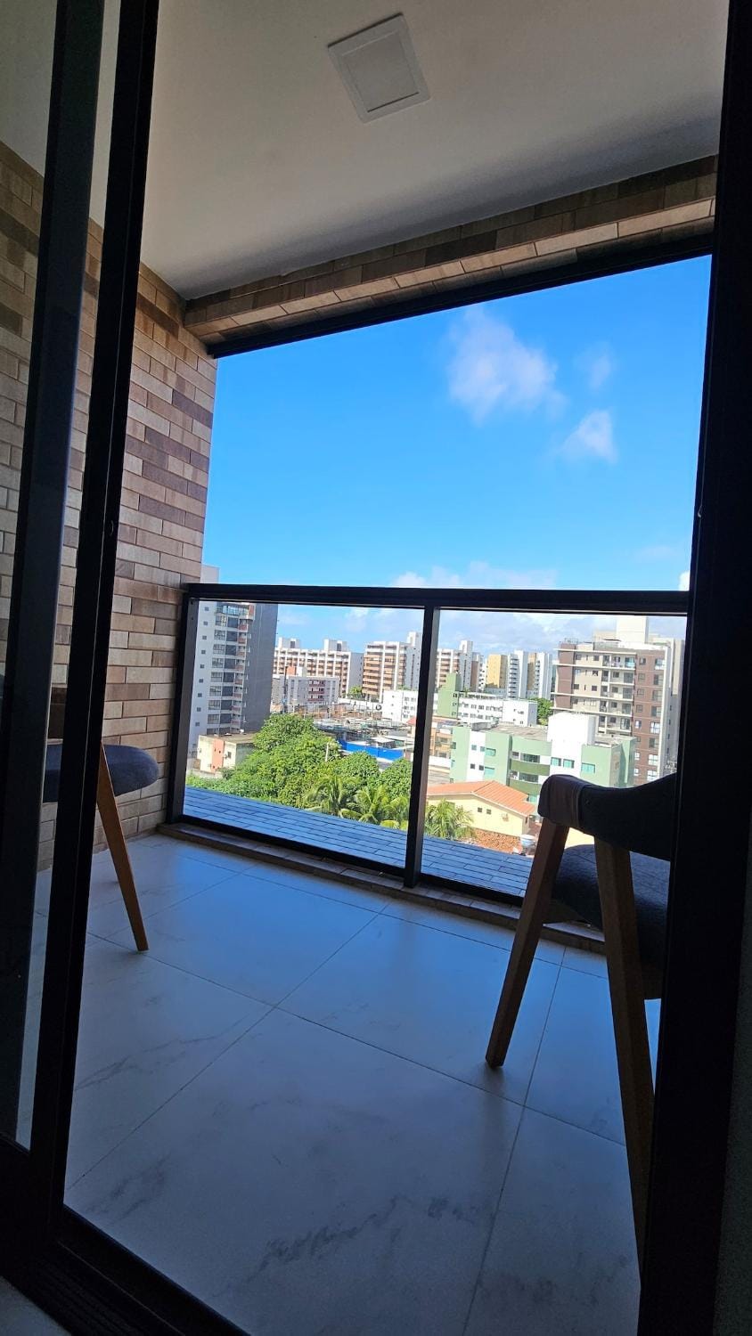 2 bedroom apartment with balcony 200 meters from the beach Apartment in Cabedelo