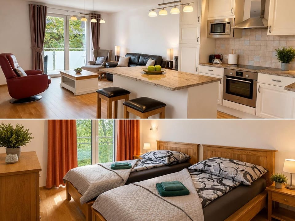 Communal lounge/ TV room, TV and multimedia, Coffee/tea facilities, Living room, furniture, microwave, kitchen