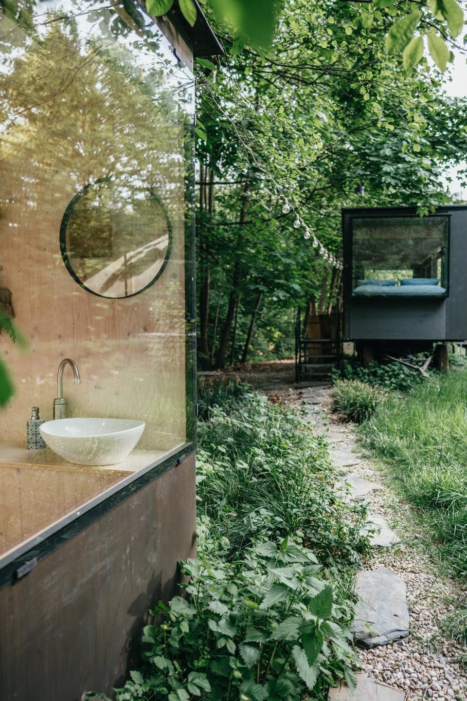 Maringotka Pomněnka by TwoFingers glamping Campground/ 
RV Resort in Czechia