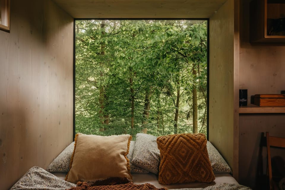 Posed Lišák by TwoFingers glamping Campground/ 
RV Resort in Czechia