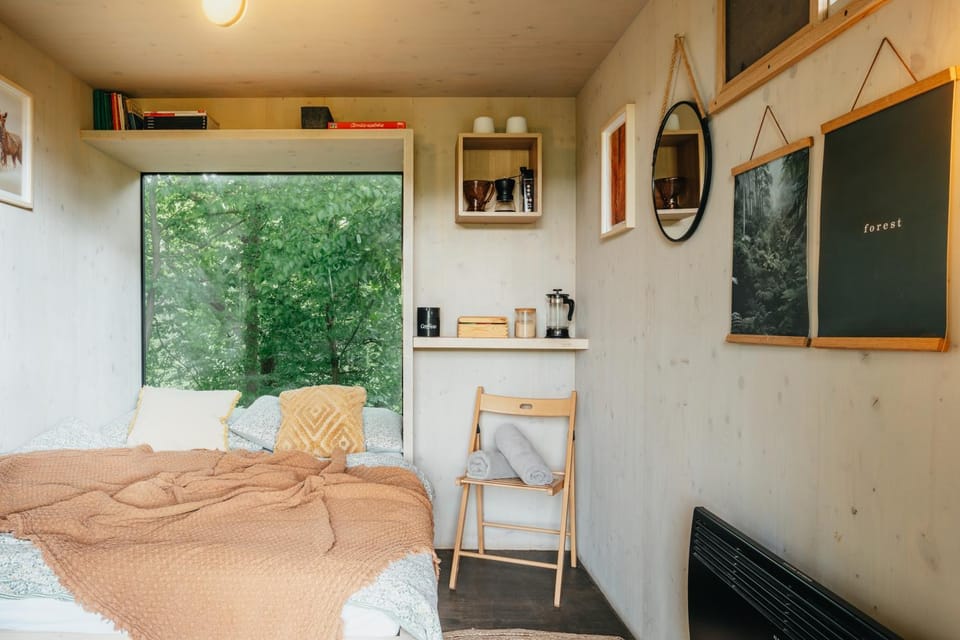 Posed Lišák by TwoFingers glamping Campground/ 
RV Resort in Czechia