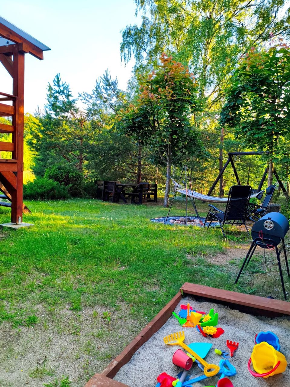 Day, Natural landscape, Children play ground, Garden view