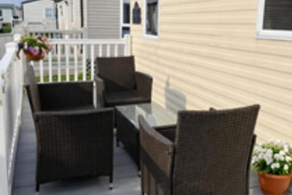 Declan 3 Bedroom Caravan Sleeps 6 -Balcony & Patio House in Rhyl