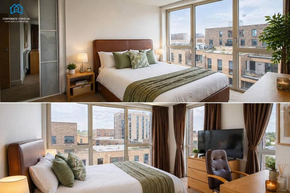 Top Floor Penthouse with Large Terrace 3 Bed 2 Bath Apartment in London