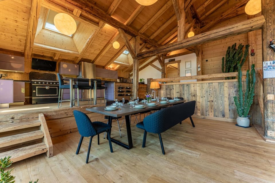La Ferme des Seugets, Chic & Authenticité, Vue Montblanc Chalet in Combloux