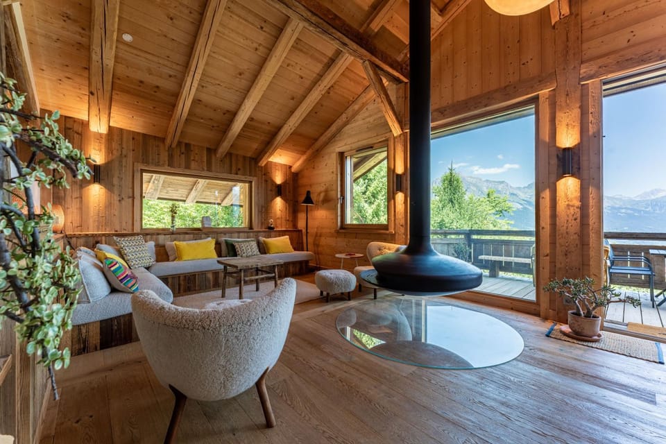 La Ferme des Seugets, Chic & Authenticité, Vue Montblanc Chalet in Combloux