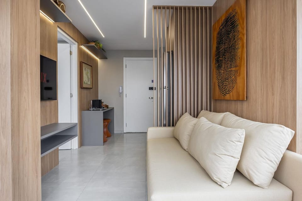 Apê na Vila Nova Conceição com Vista Incrível Apartment in Sao Paulo City
