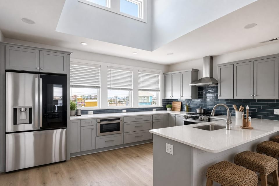 Bluewater 5BR Water Views Elevator Beach House in Surf City
