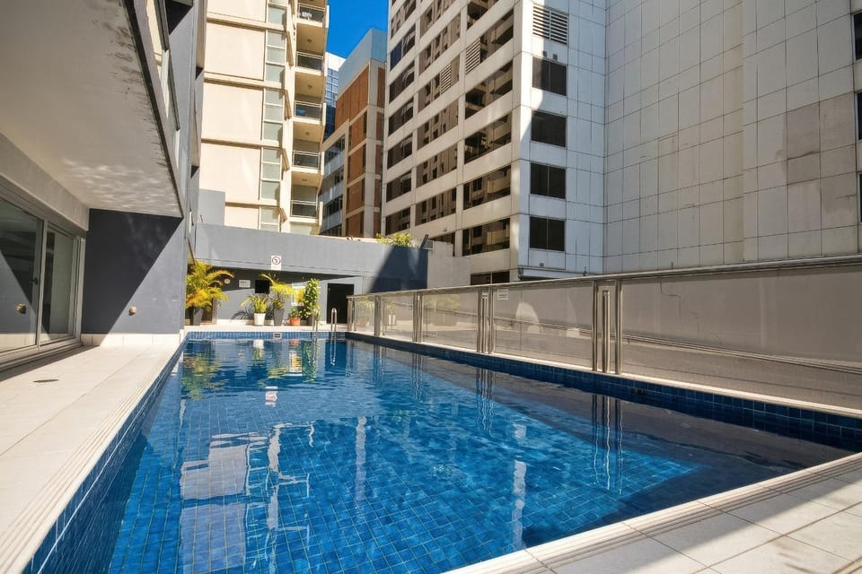 Pool view, heating