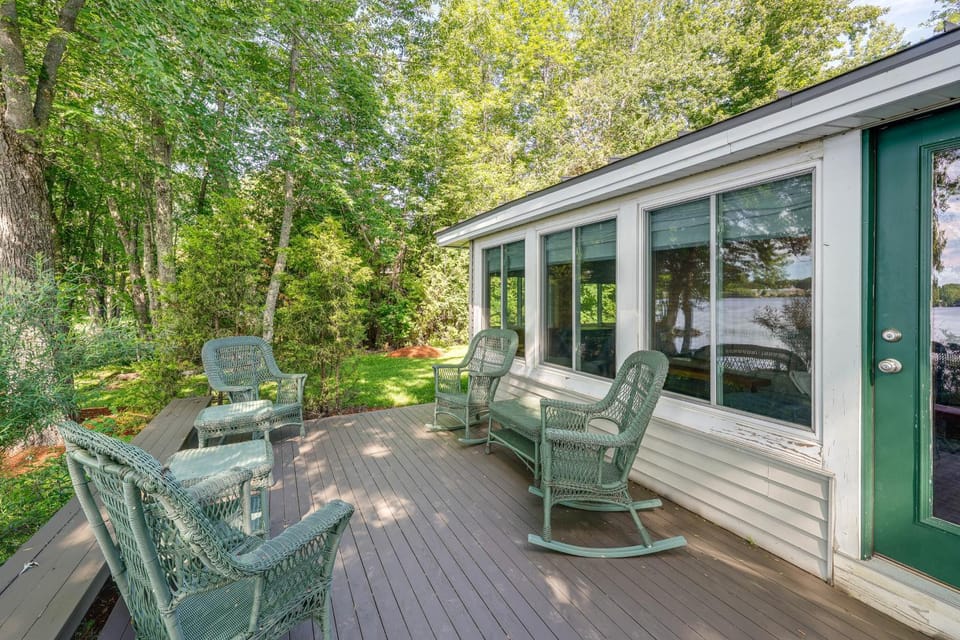 Pets Welcome! Lakefront Retreat w/ Dock in Newport House in Penobscot
