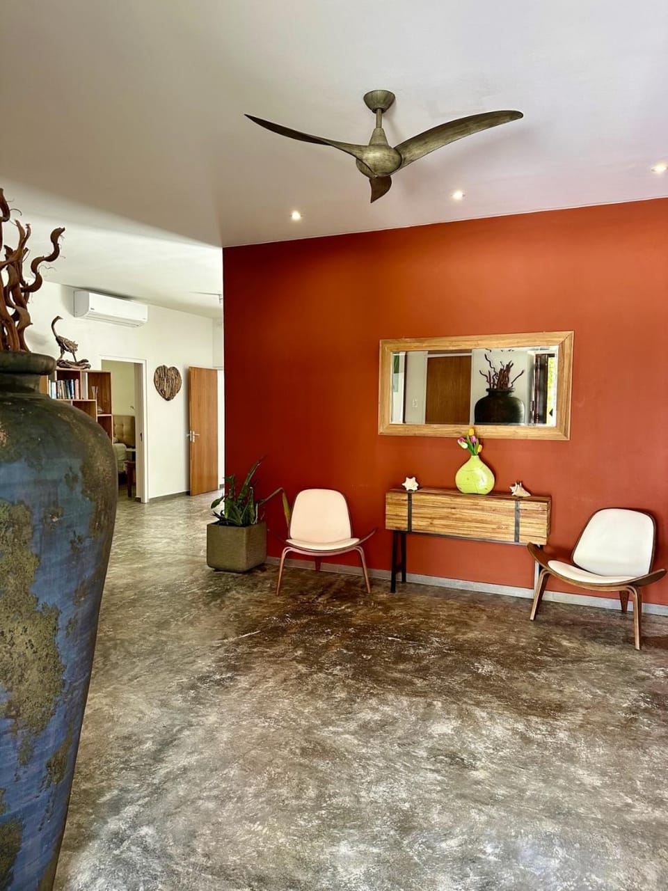 Merlot Villas Aruba private pool from Palm Beach House in Noord