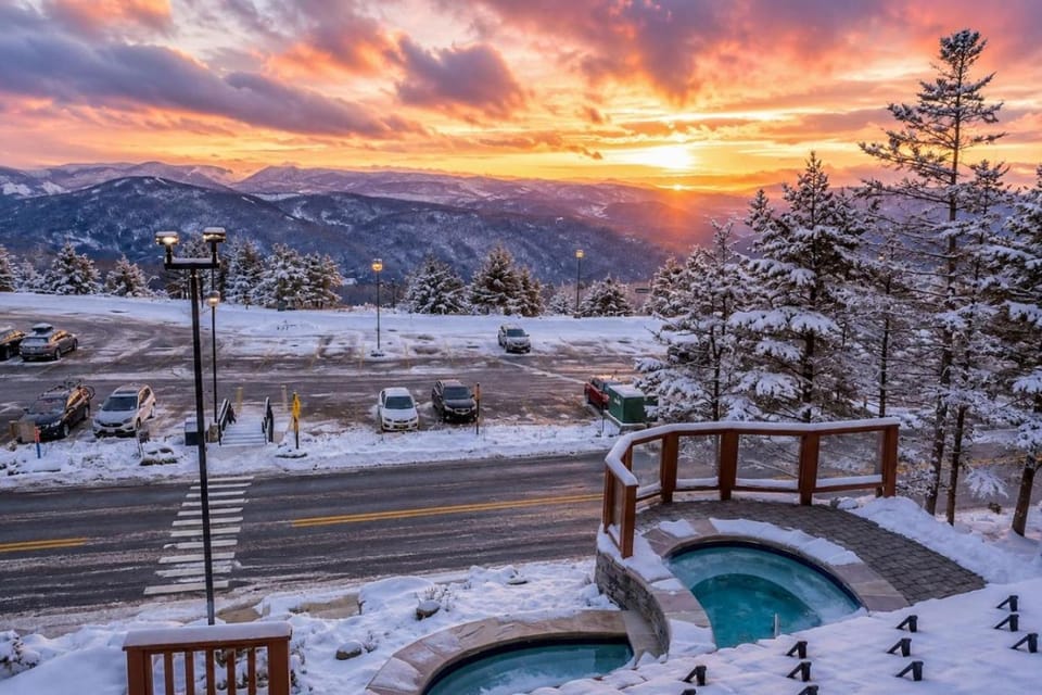 Hot Tub, Sunset