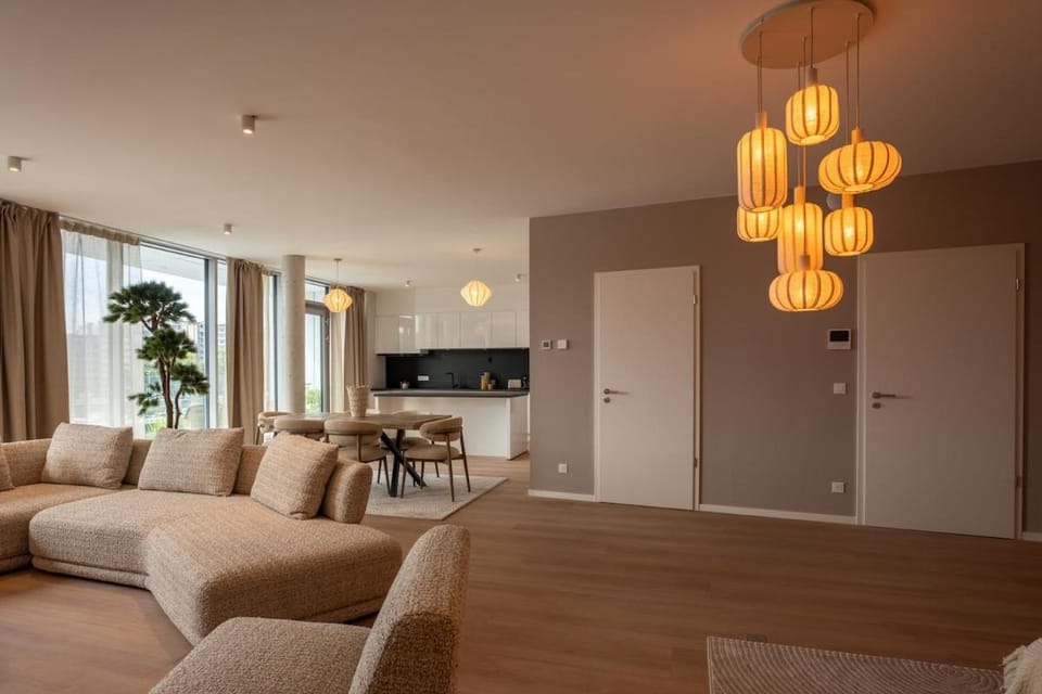 Meuse Riverside Apartment in Liège