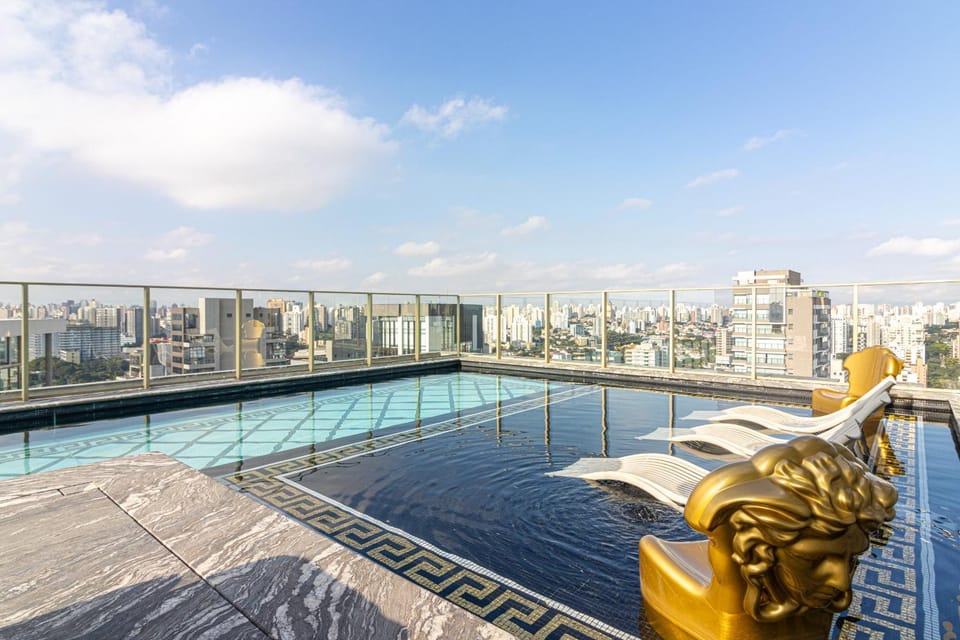 View (from property/room), Pool view, Swimming pool