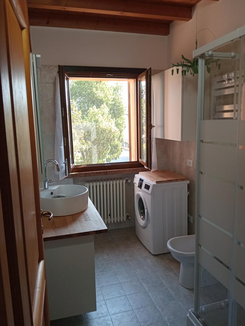 Bathroom, laundry