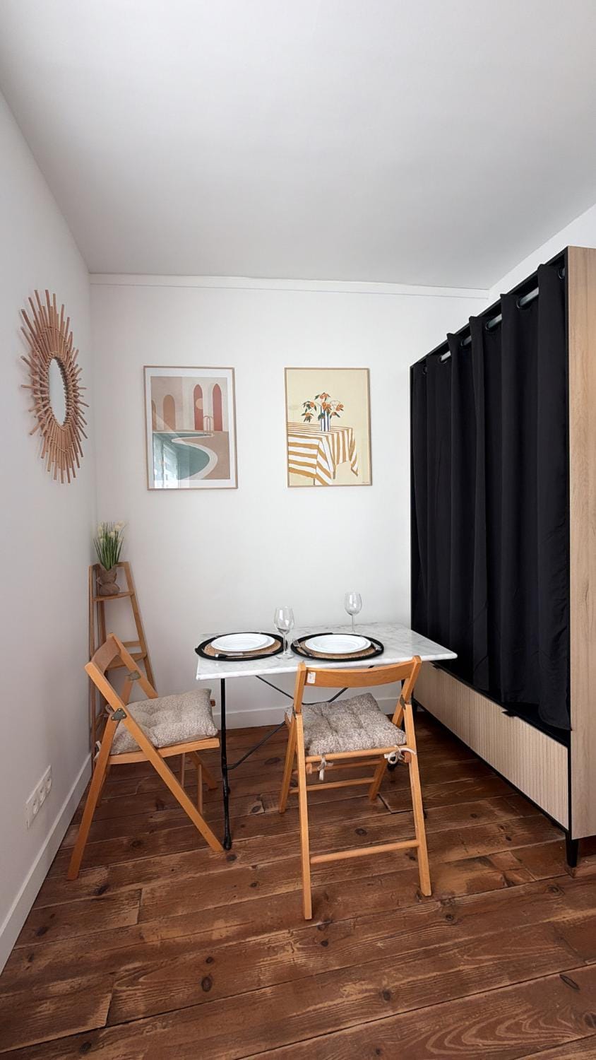 Studio cosy rénové proche Vieux-Port et Gare Apartment in La Rochelle