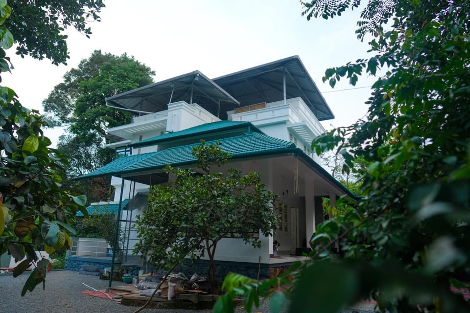 Property building, Garden view