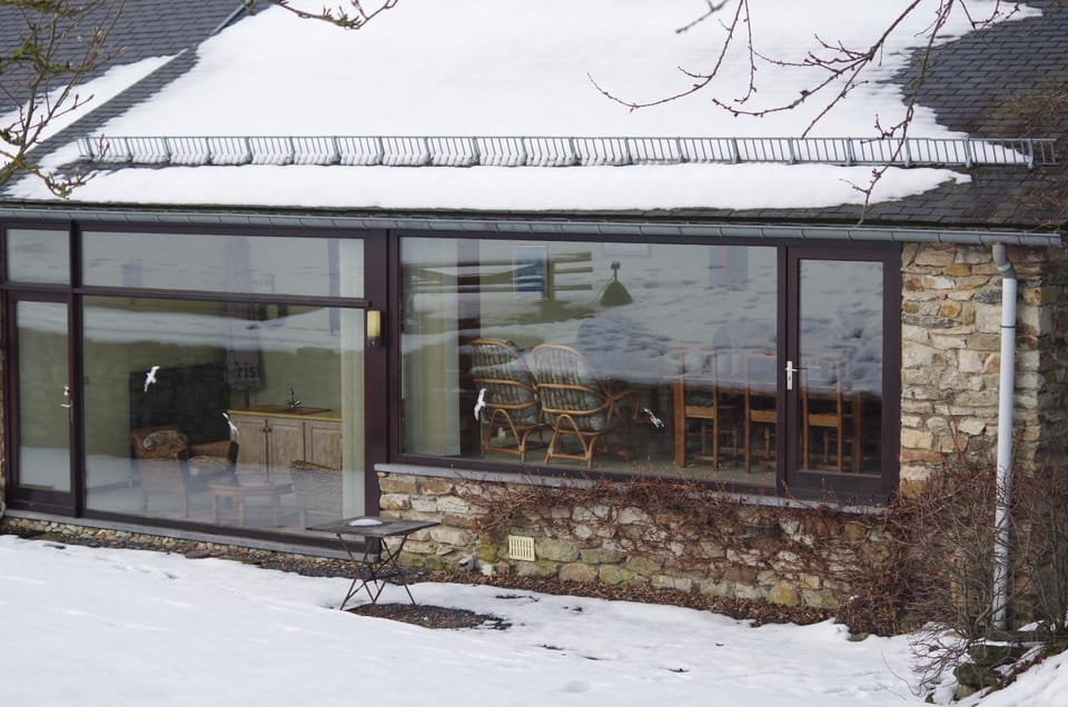 Winter, Garden, Balcony/Terrace, Garden view