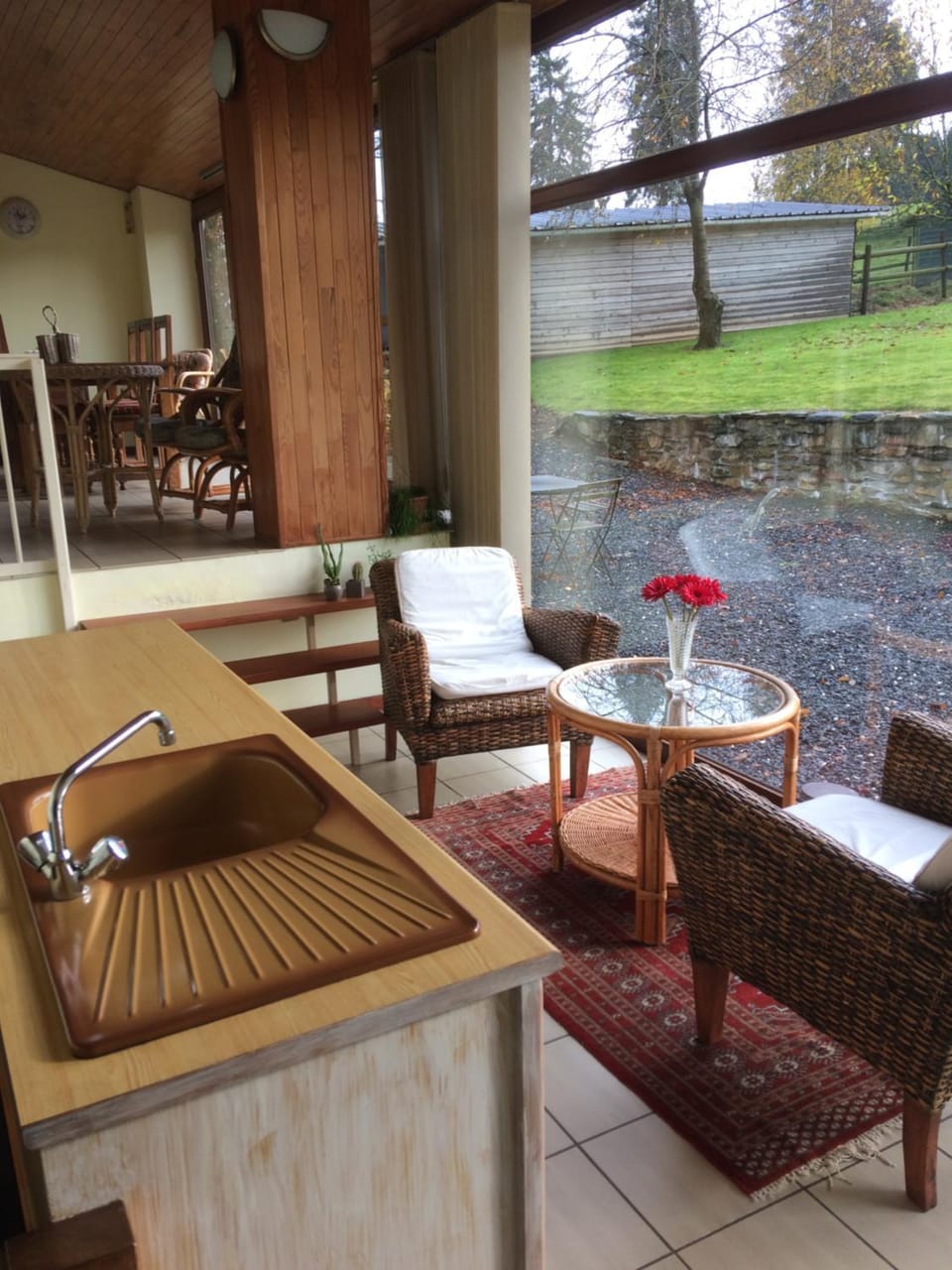 Living room, Garden view