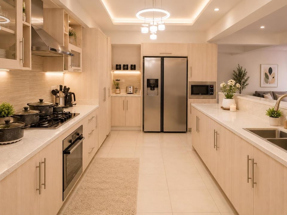 Kitchen or kitchenette, kitchen
