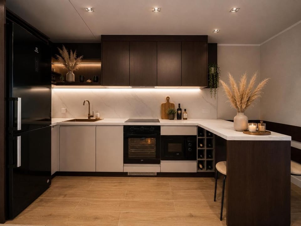 Kitchen or kitchenette, dishwasher, minibar, oven, pet friendly, stove