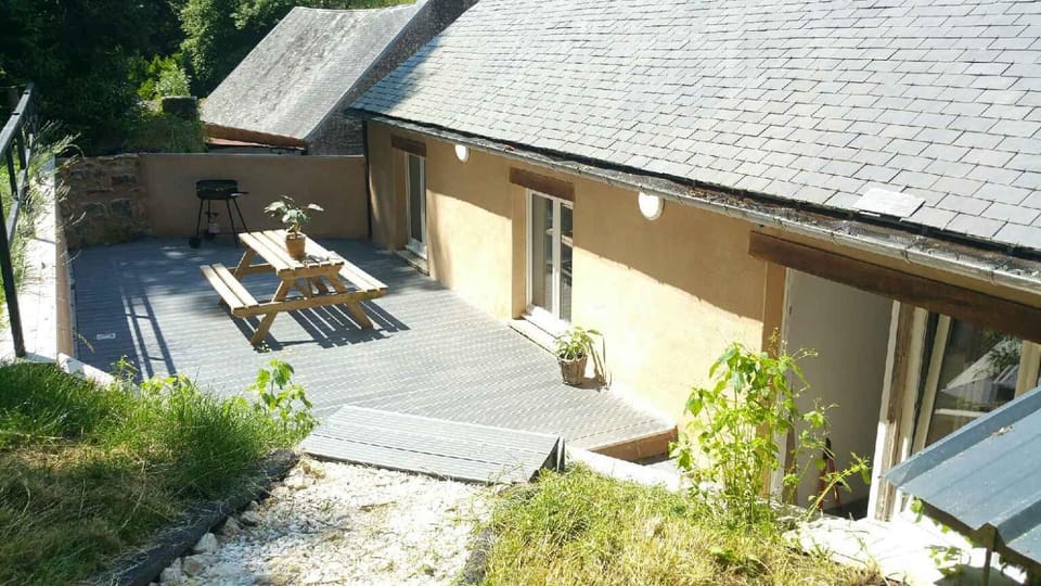Patio, Garden view, sunbed