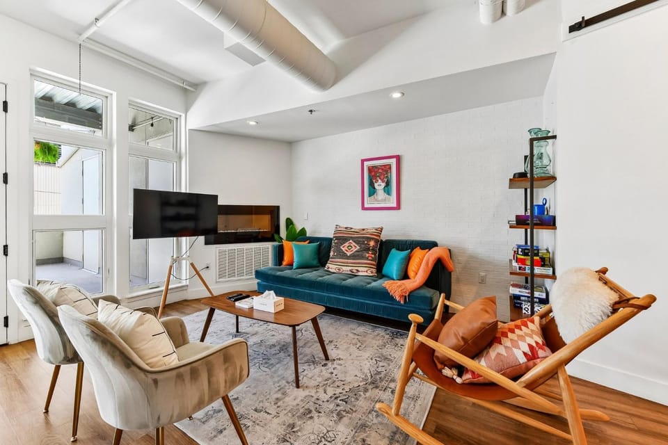 Dog-Friendly 2BR Boho Loft in RiNo | Walk to Mission Ballroom & Breweries House in Denver