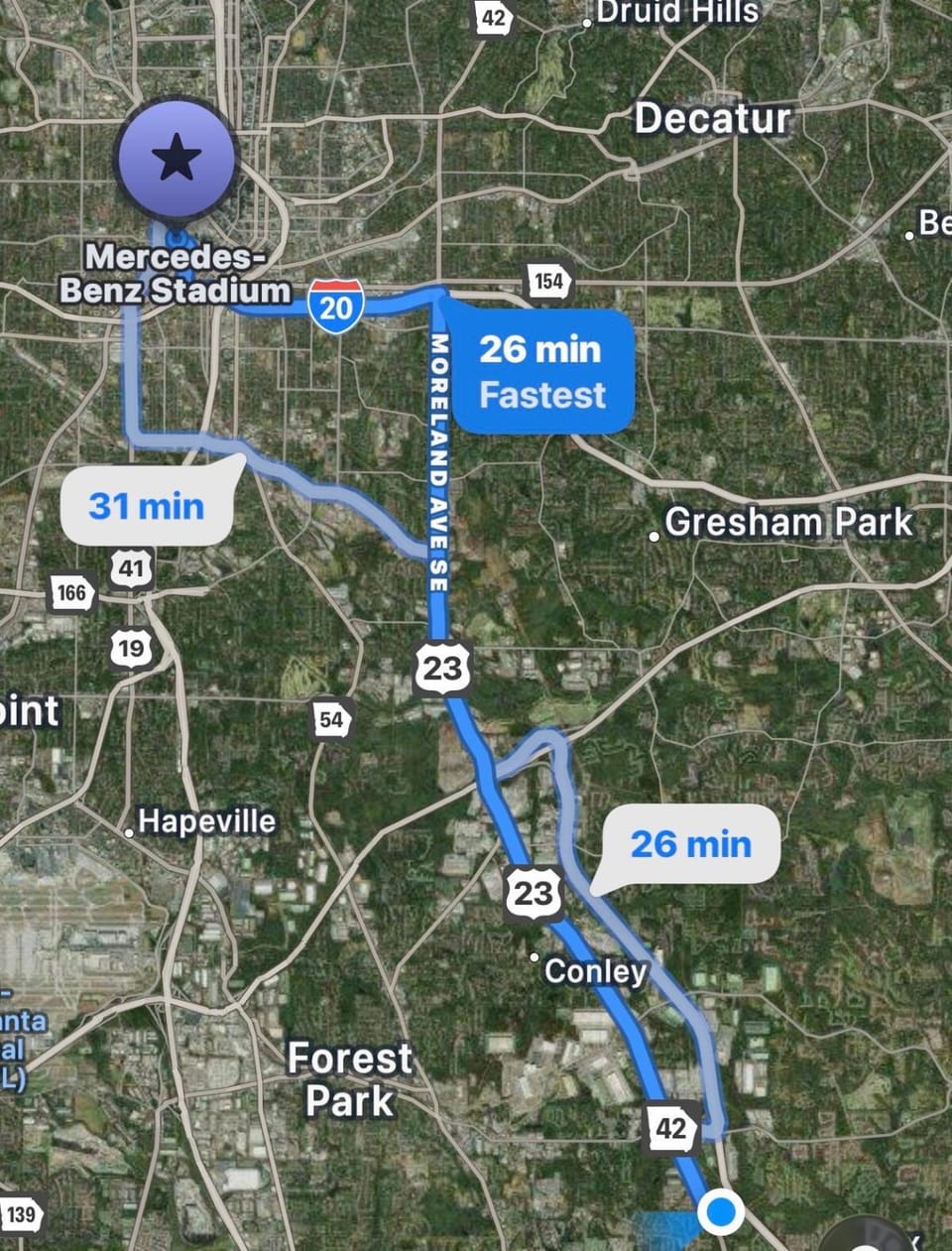 Modern ATL Stay 2BR 2BA Near Downtown W theater House in Ellenwood