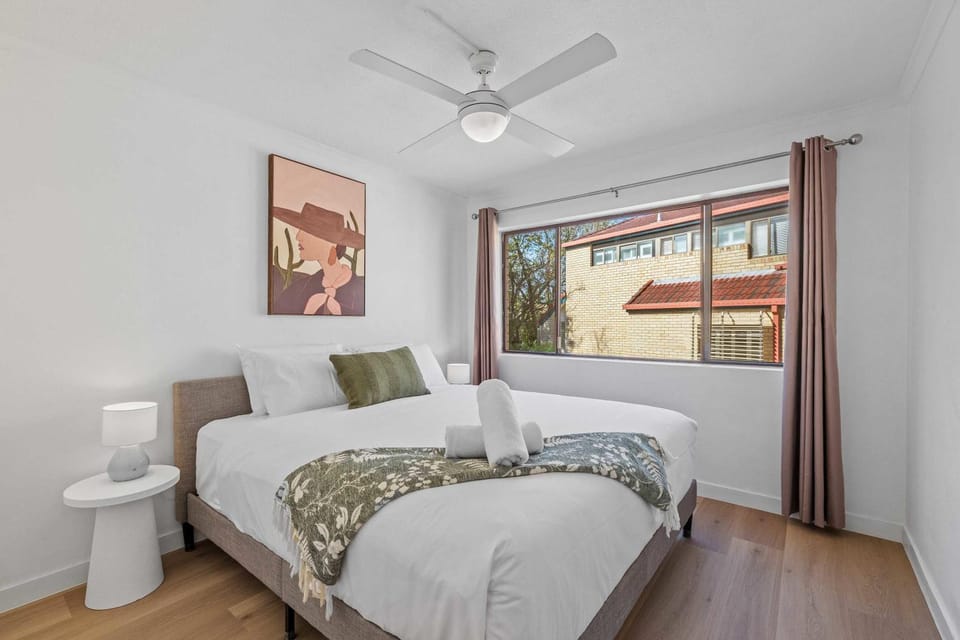 Bed, Photo of the whole room, Bedroom, towels, wardrobe