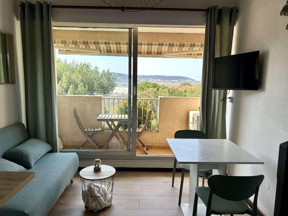 Appartement T1 avec climatisation, vue Ã©tang - FR-1-553-342 Apartment in Balaruc-les-Bains
