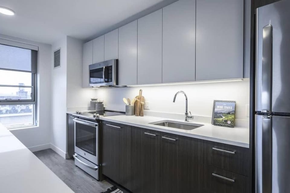 Central King 1BR near Harvard GYM Washer Dryer Parking Apartment in Allston