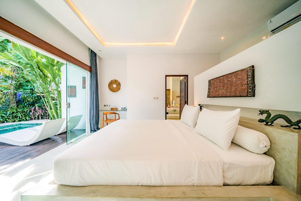 2BR villa w pool & garden view - Villa Moana by TROPICALLY Villa in North Kuta