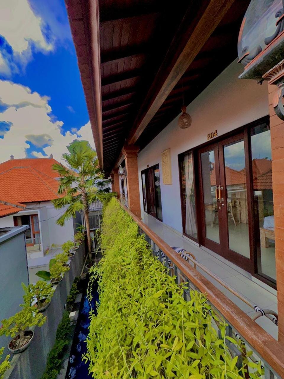 Property building, Garden, Garden view