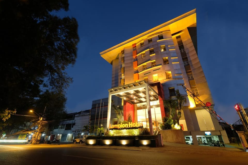 Property building, Night