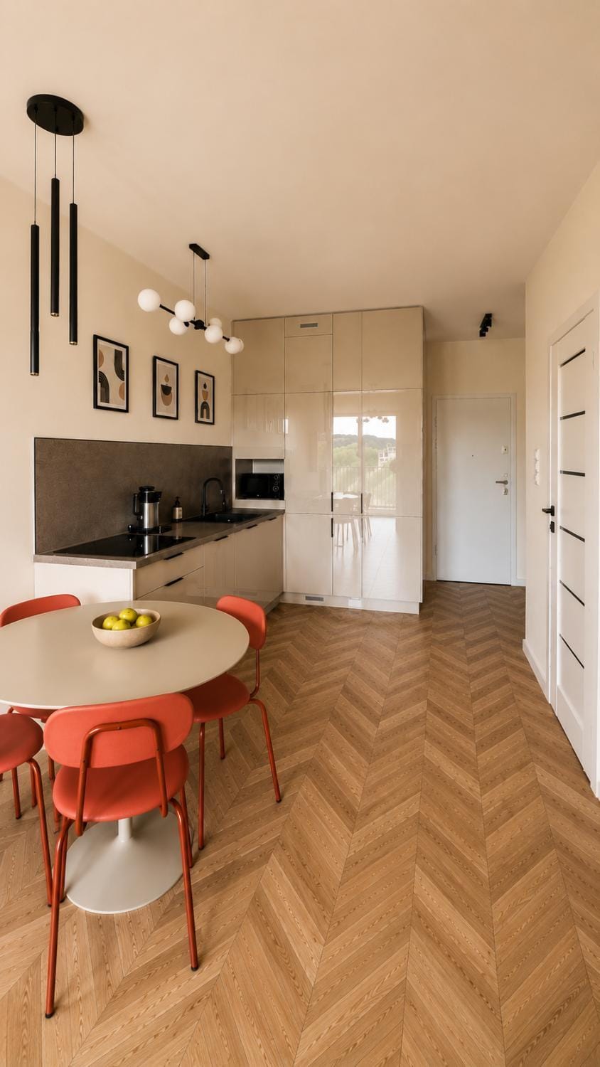 Living room, Dining area