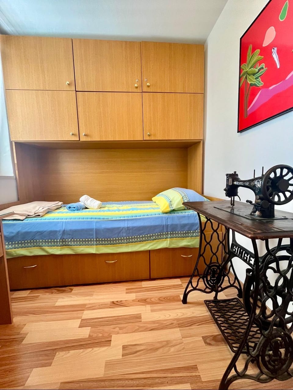 Bed, Bedroom