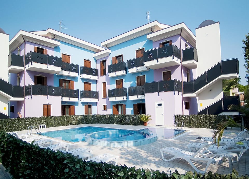 Property building, View (from property/room), Swimming pool