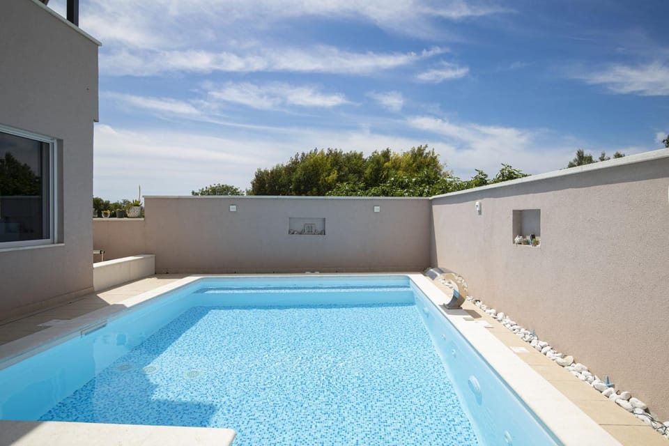 Patio, Day, Pool view, Swimming pool