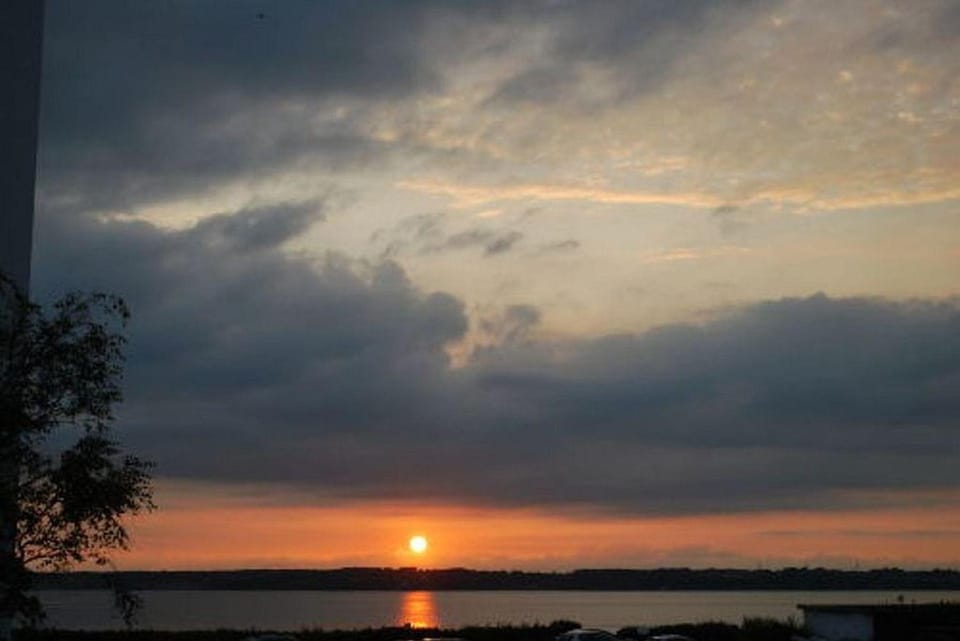 Natural landscape, Sea view, Sunset