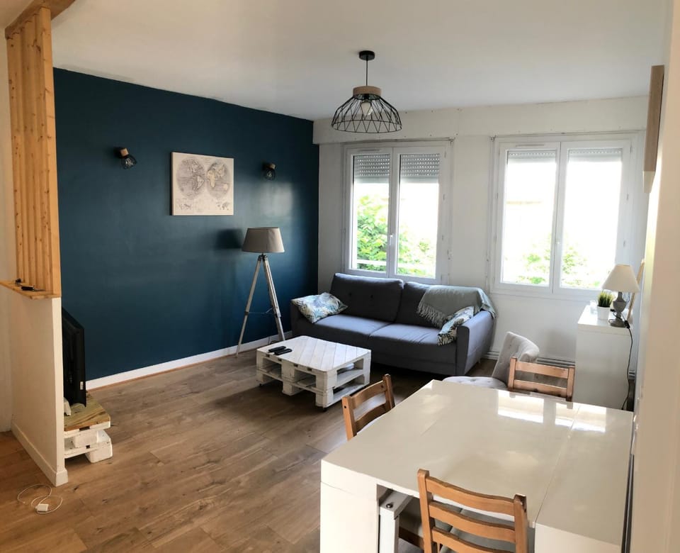 Appartement 3 chambres Chaleureux en centre ville Apartment in Saint-Nazaire