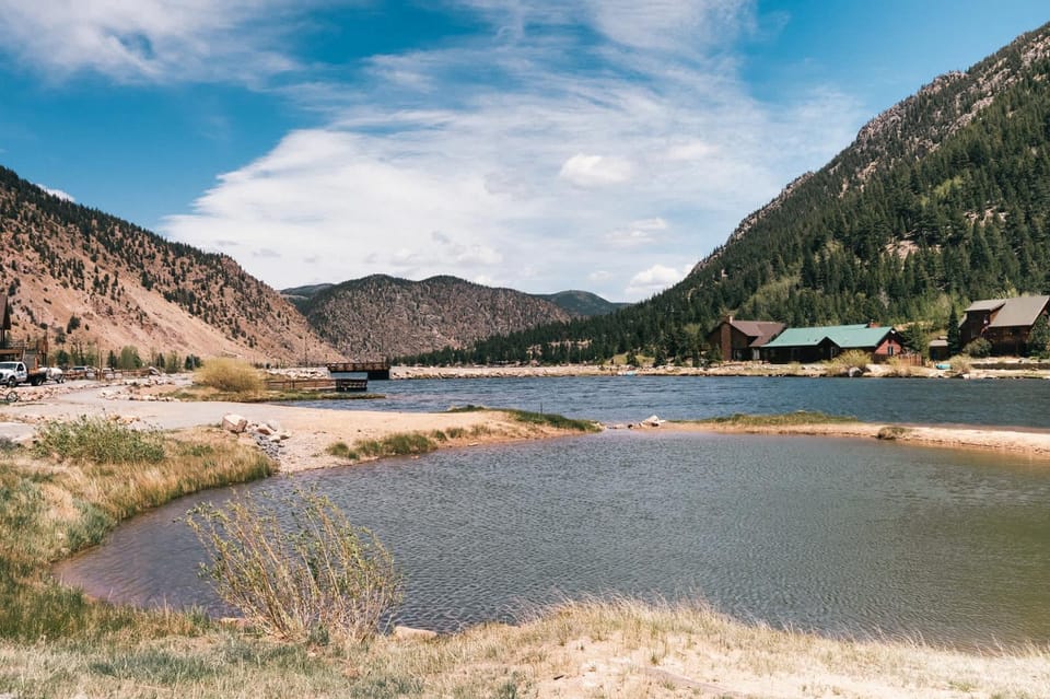 Nearby landmark, Day, Natural landscape, Lake view, Mountain view