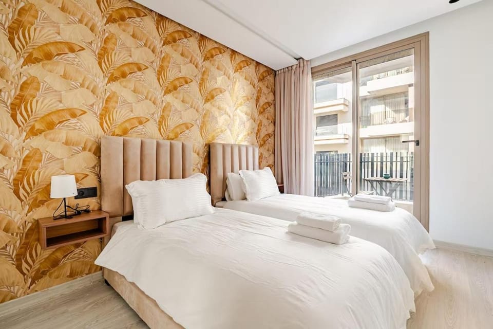 Modern 2BR Apartment with Free Parking, Maârif Apartment in Casablanca