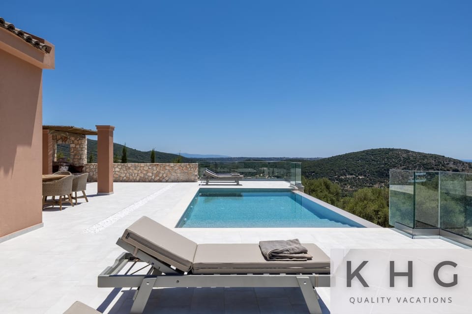 Akrothea villa with panoramic view and private pool Villa in Cephalonia